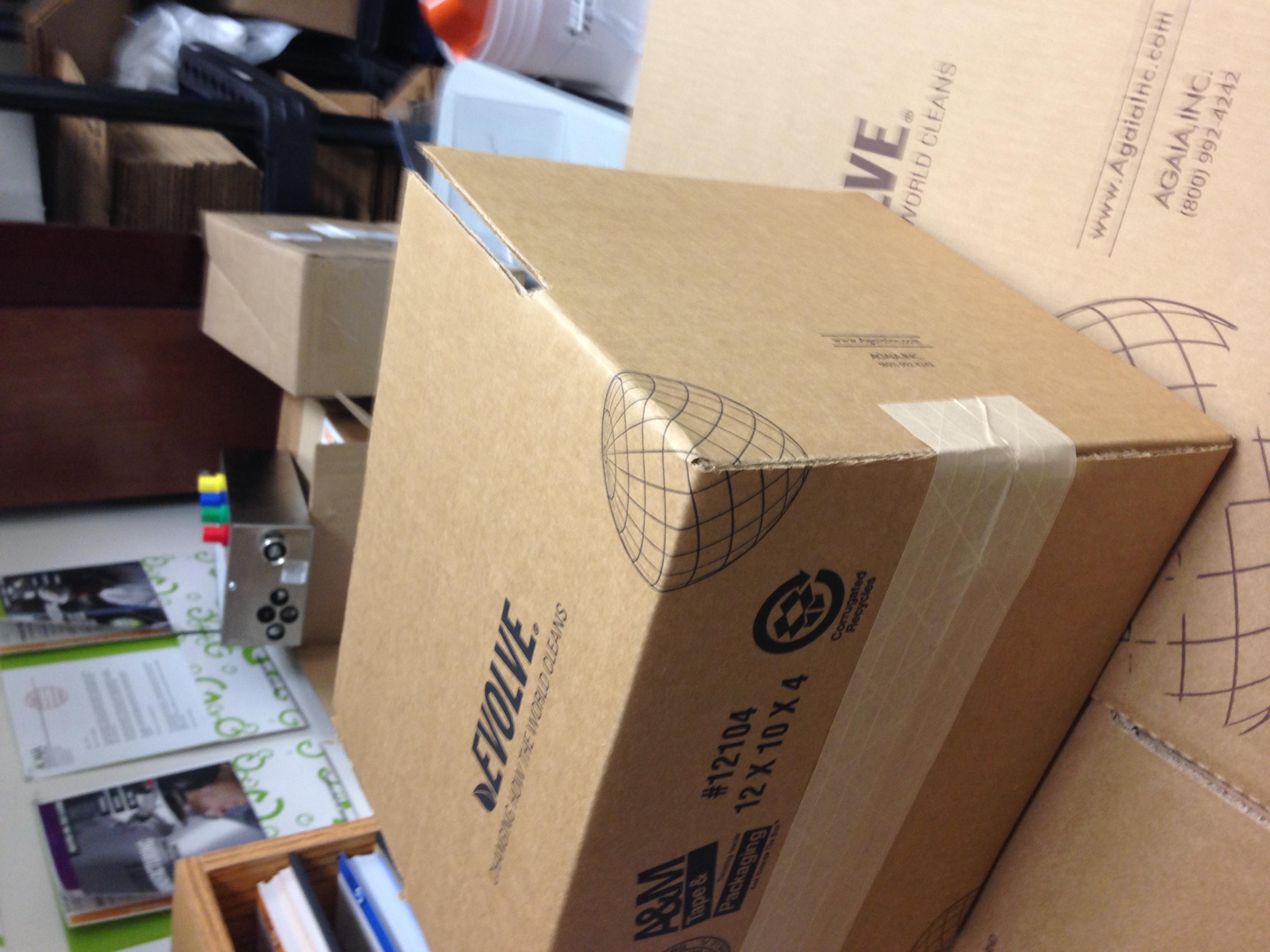 Evolve carton corner