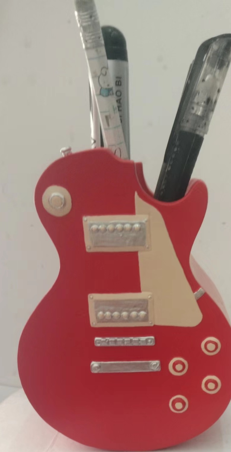 Les Paul Desk Object — Finished Product, Front